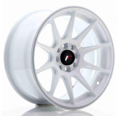LLANTA JR Wheels JR11 16x8 ET25 4x100/108 White JAPAN RACING
