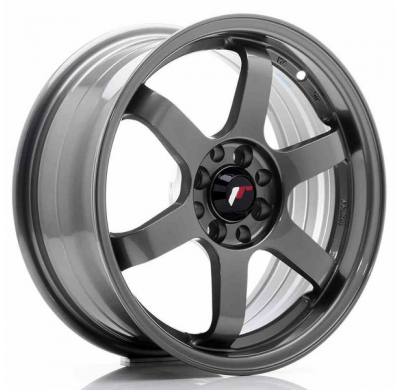 LLANTA JR Wheels JR3 16x7 ET40 5x100/108 Gun Metal JAPAN RACING