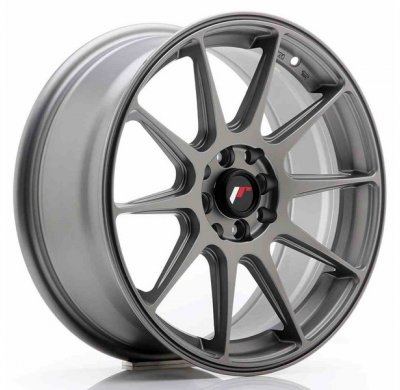 Llanta Jr Wheels Jr11 17x7,25 Et35 4x100/114,3 Matt Gun Metal Japan Racing