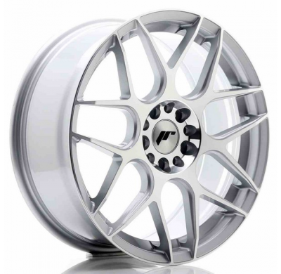 LLANTA JR Wheels JR18 18x7,5 ET40 5x112/114 Silver Machined JAPAN RACING