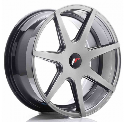 LLANTA JR Wheels JR20 18x8,5 ET25-40 Blank Hyper Black JAPAN RACING