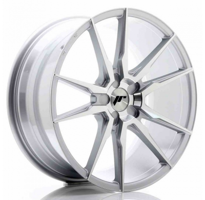 LLANTA JR Wheels JR21 19x8,5 ET35-43 5H BLANK Silver Machined Face JAPAN RACING