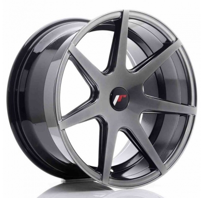 LLANTA JR Wheels JR20 18x9,5 ET20-40 Blank Hyper Black JAPAN RACING
