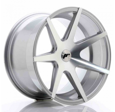 LLANTA JR Wheels JR20 19x11 ET25-40 5H Blank Silver Machined JAPAN RACING