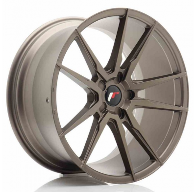 LLANTA JR Wheels JR21 20x10 ET20-40 5H BLANK Matt Bronze JAPAN RACING