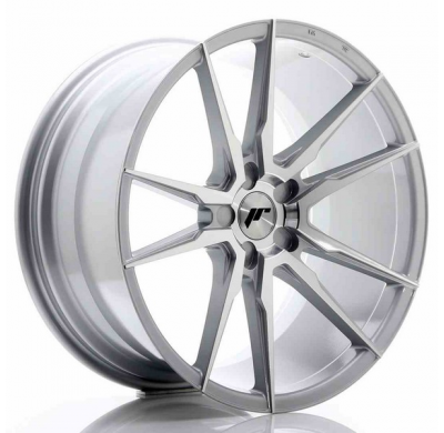 LLANTA JR Wheels JR21 20x10 ET20-40 5H BLANK Silver Machined Face JAPAN RACING