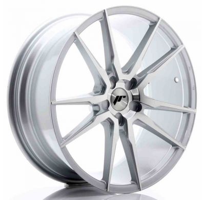 LLANTA JR Wheels JR21 20x8,5 ET40 5H BLANK Silver Machined Face JAPAN RACING