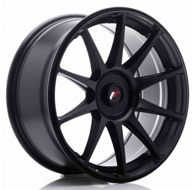 LLANTA JR Wheels JR11 18x8,5 ET35-40 Blank Flat Black JAPAN RACING