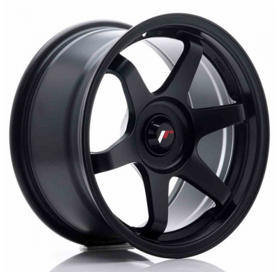 LLANTA JR Wheels JR3 16x8 ET25 BLANK Matt Black JAPAN RACING