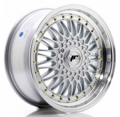 LLANTA JR Wheels JR9 17x7,5 ET35 BLANK Silver w/Machined Lip JAPAN RACING