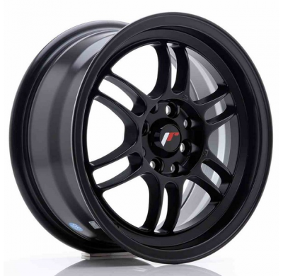 Llanta Jr Wheels Jr7 15x7 Et38 4x100/114 Matt Black Japan Racing
