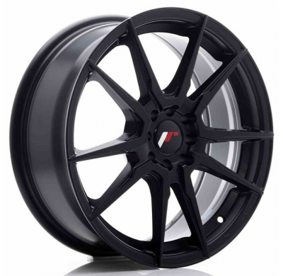 LLANTA JR Wheels JR21 17x7 ET40 5x100/114 Matt Black JAPAN RACING