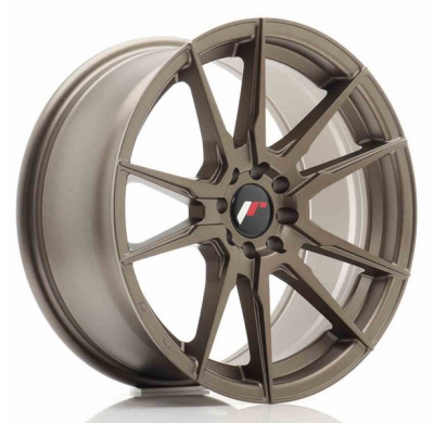 LLANTA JR Wheels JR21 17x8 ET35 5x100/114 Matt Bronze JAPAN RACING