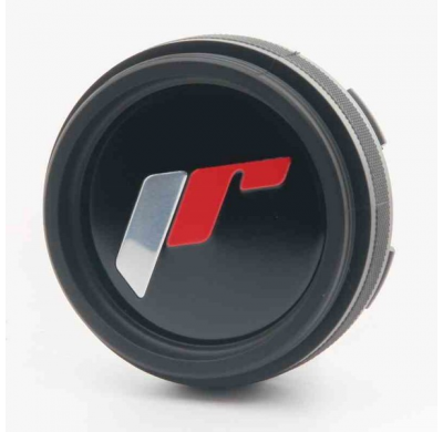 Tapa Central Jr11 Negro Mate Jr Wheels