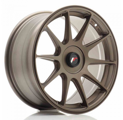 LLANTA JR Wheels JR11 17x8,25 ET35 Blank Matt Bronze JAPAN RACING
