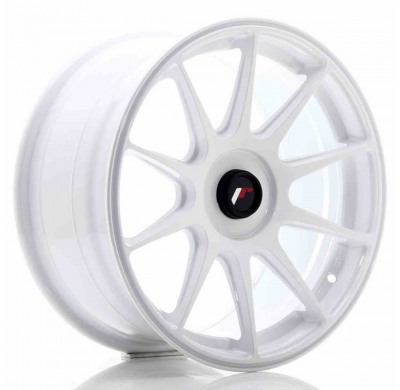 LLANTA JR Wheels JR11 17x8,25 ET35 Blank White JAPAN RACING