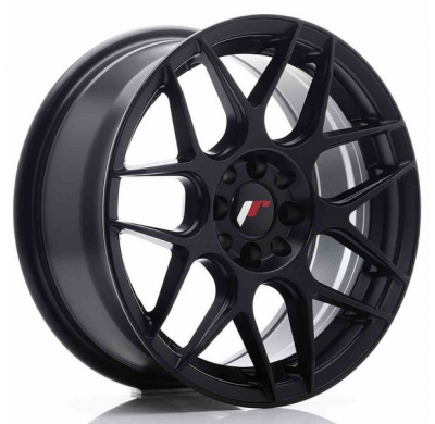 LLANTA JR Wheels JR18 16x7 ET25 4x100/108 Matt Black JAPAN RACING