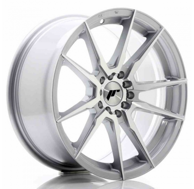 LLANTA JR Wheels JR21 17x8 ET35 5x108/112 Silver Machined JAPAN RACING