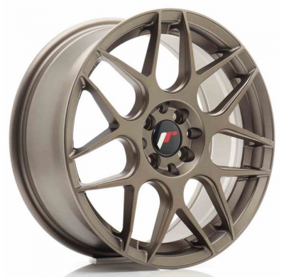 LLANTA JR Wheels JR18 17x7 ET40 5x100/114 Matt Bronze JAPAN RACING