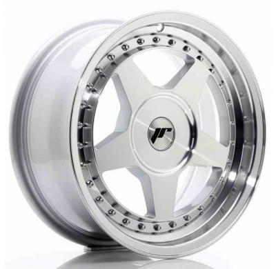 LLANTA JR Wheels JR6 16x7 ET20-35 BLANK Silver Machined Face JAPAN RACING