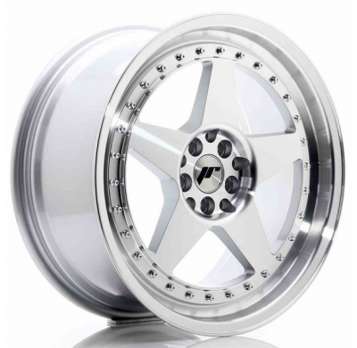 LLANTA JR Wheels JR6 18x8,5 ET35 5x100/120 Silver Machined Face JAPAN RACING