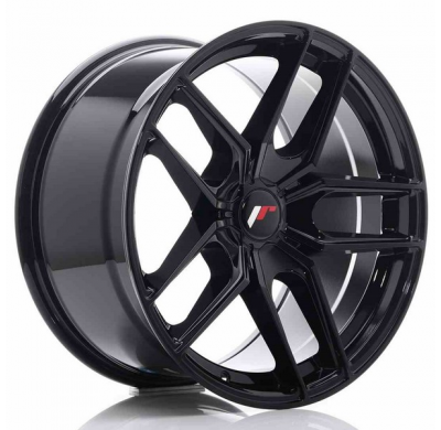 LLANTA JR Wheels JR25 18x9,5 ET20-40 5H BLANK Gloss Black JAPAN RACING