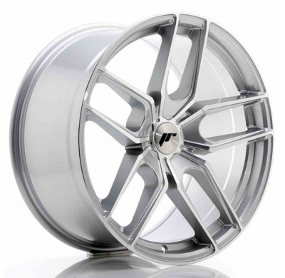 LLANTA JR Wheels JR25 19x9,5 ET20-40 5H BLANK Silver Machined Face JAPAN RACING