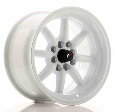 LLANTA JR Wheels JR19 15x8 ET0 4x100/114 White JAPAN RACING