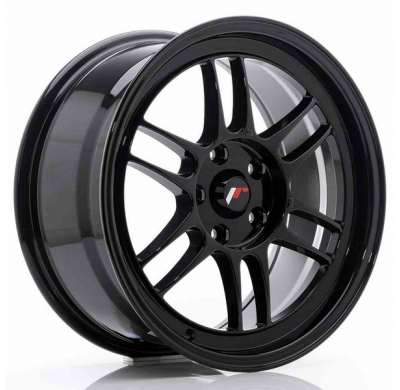 Llanta Jr Wheels Jr7 17x8 Et35 5x114,3 Black Japan Racing