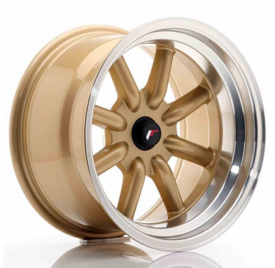 Llanta Jr Wheels Jr19 16x9 Et-25-(-15) Blank Gold Japan Racing