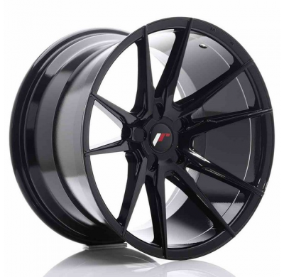 Llanta Jr Wheels Jr21 19x11 Et15-30 5h Blank Gloss Black Japan Racing