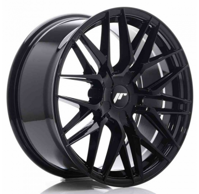 LLANTA JR Wheels JR28 18x8,5 ET20-40 5H BLANK Gloss Black JAPAN RACING