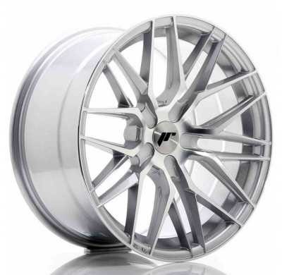 LLANTA JR Wheels JR28 18x9,5 ET20-40 5H BLANK Silver Machined Face JAPAN RACING