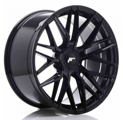 LLANTA JR Wheels JR28 20x10 ET20-40 5H BLANK Gloss Black JAPAN RACING