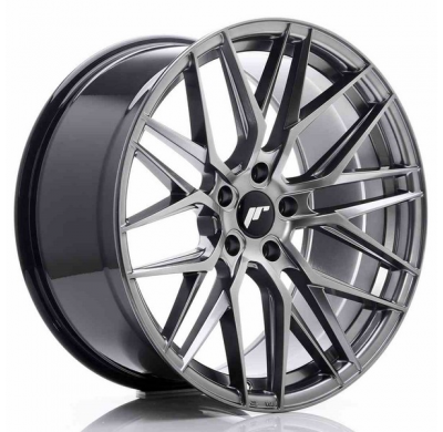 LLANTA JR Wheels JR28 20x10 ET40 5x112 Hyper Black JAPAN RACING