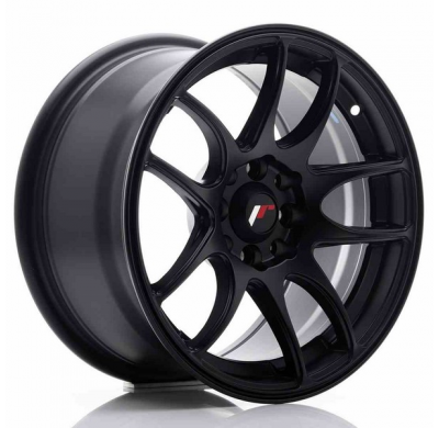 LLANTA JR Wheels JR29 15x8 ET28 4x100/108 Matt Black JAPAN RACING