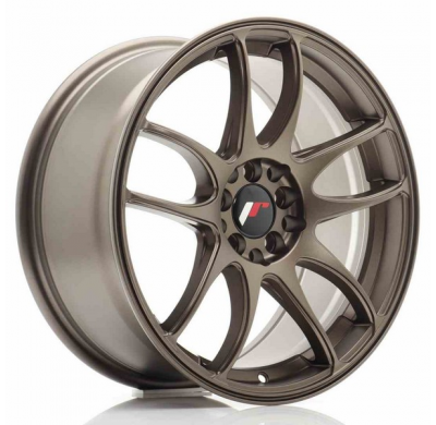 LLANTA JR Wheels JR29 17x8 ET35 4x100/114 Matt Bronze JAPAN RACING
