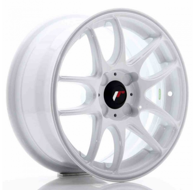 LLANTA JR Wheels JR29 15x7 ET20-42 4H BLANK White JAPAN RACING