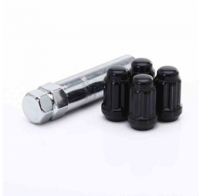 Tuercas Antirrobo Jr Atn1 - 12x1,5 Negro Japan Racing