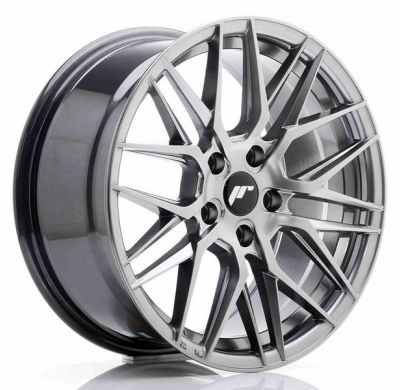 LLANTA JR Wheels JR28 17x8 ET35 5x100 Hyper Black JAPAN RACING