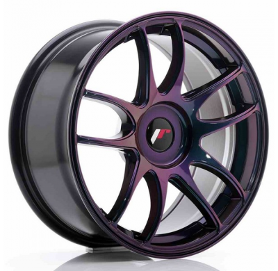 Llanta Jr Wheels Jr29 17x8 Et20-38 Blank Magic Purple Japan Racing