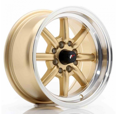 LLANTA JR Wheels JR19 14x7 ET0 4x100/114 Gold JAPAN RACING