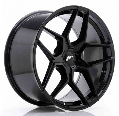 LLANTA JR Wheels JR34 20x10 ET20-40 5H BLANK Gloss Black JAPAN RACING