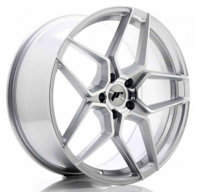 LLANTA JR Wheels JR34 20x9 ET35 5x120 Silver Machined Face JAPAN RACING