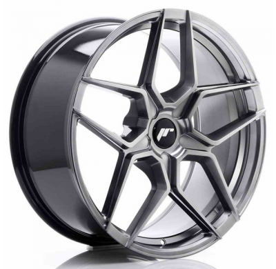 LLANTA JR Wheels JR34 20x9 ET20-40 5H BLANK Hyper Black JAPAN RACING