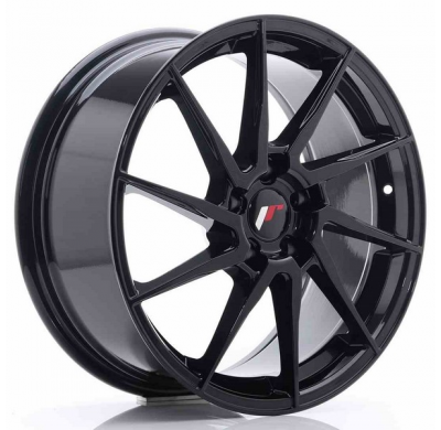 LLANTA JR Wheels JR36 18x8 ET35 5x120 Gloss Black JAPAN RACING