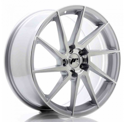 LLANTA JR Wheels JR36 19x8,5 ET35 5x120 Silver Brushed Face JAPAN RACING