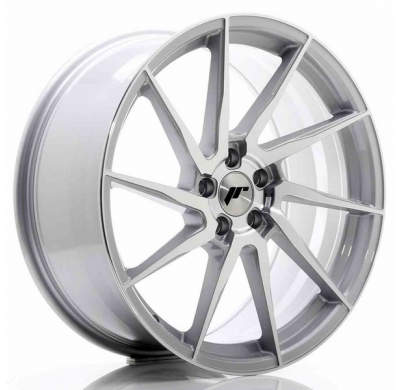 LLANTA JR Wheels JR36 20x9 ET38 5x112 Silver Brushed Face JAPAN RACING