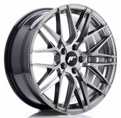 Llanta Jr Wheels Jr28 18x7,5 Et40 5x114,3 Hyper Black Japan Racing