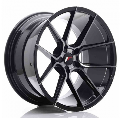 LLANTA JR Wheels JR30 20x11 ET20-30 5H BLANK Black Brushed w/Tinted Face JAPAN RACING